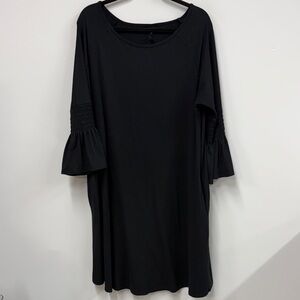 Agnes & Dora Black Long Sleeve Dress xl